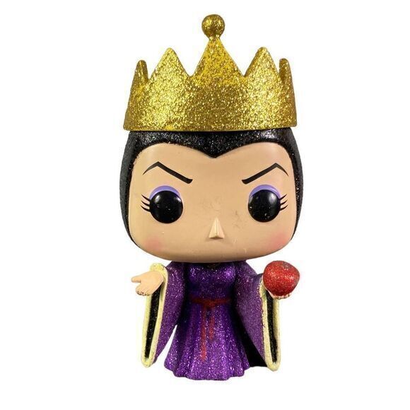 Funko Pop Evil Queen Disney Villain Vinyl Figure Snow White Apple Pop! Exclusive - Picture 1 of 7